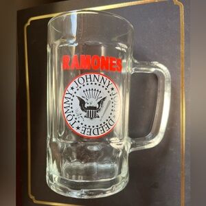 Ramones Glass Beer Mug